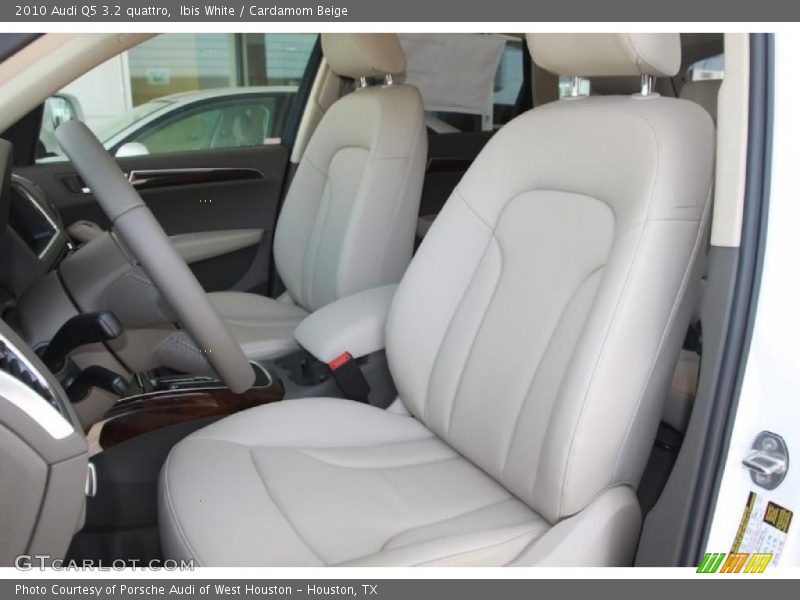 Ibis White / Cardamom Beige 2010 Audi Q5 3.2 quattro