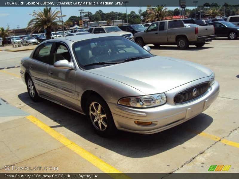 Steelmist Gray Metallic / Medium Gray 2004 Buick LeSabre Custom