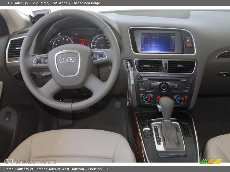 Ibis White / Cardamom Beige 2010 Audi Q5 3.2 quattro