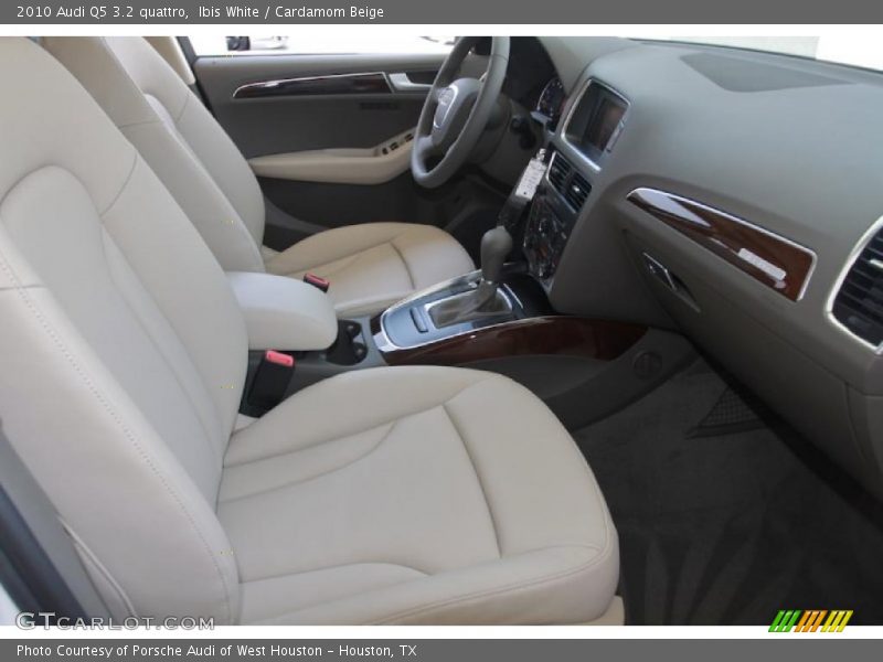 Ibis White / Cardamom Beige 2010 Audi Q5 3.2 quattro
