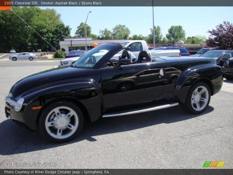 Smokin' Asphalt Black / Ebony Black 2005 Chevrolet SSR