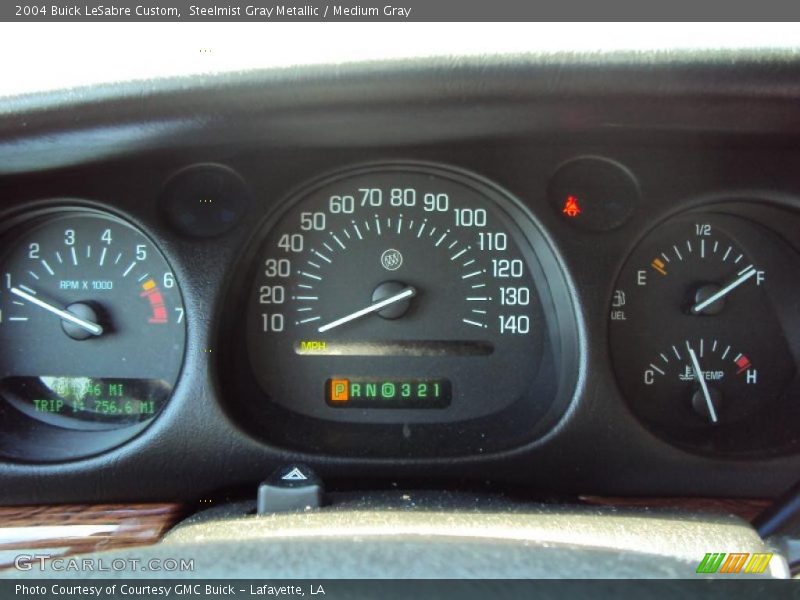 Steelmist Gray Metallic / Medium Gray 2004 Buick LeSabre Custom