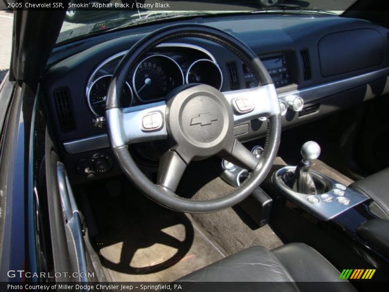 Smokin' Asphalt Black / Ebony Black 2005 Chevrolet SSR