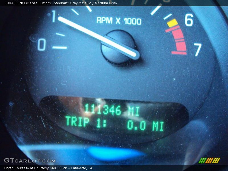 Steelmist Gray Metallic / Medium Gray 2004 Buick LeSabre Custom