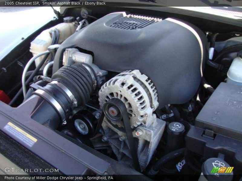 Smokin' Asphalt Black / Ebony Black 2005 Chevrolet SSR