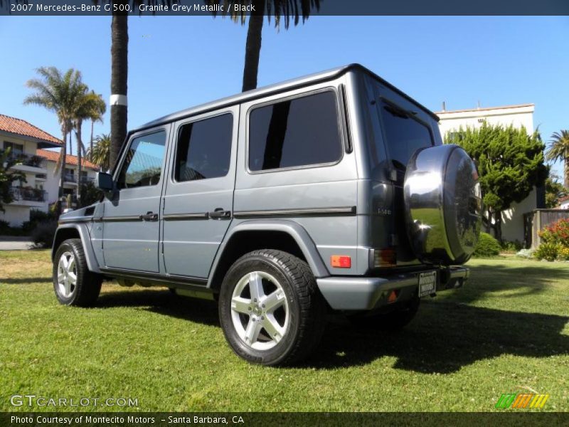 Granite Grey Metallic / Black 2007 Mercedes-Benz G 500