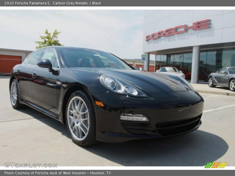 Carbon Grey Metallic / Black 2010 Porsche Panamera S