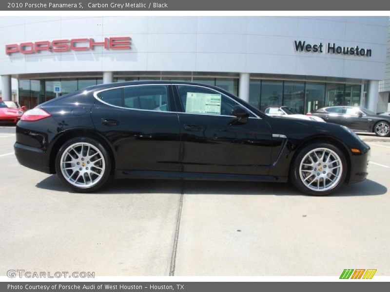 Carbon Grey Metallic / Black 2010 Porsche Panamera S