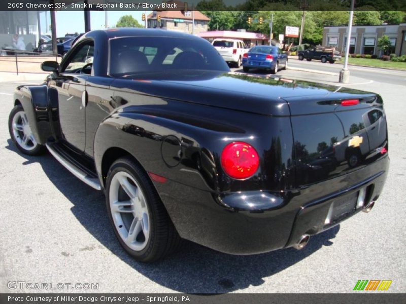 Smokin' Asphalt Black / Ebony Black 2005 Chevrolet SSR