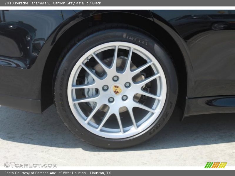 Carbon Grey Metallic / Black 2010 Porsche Panamera S
