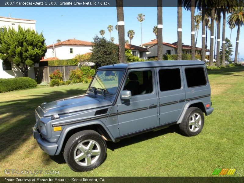 Granite Grey Metallic / Black 2007 Mercedes-Benz G 500