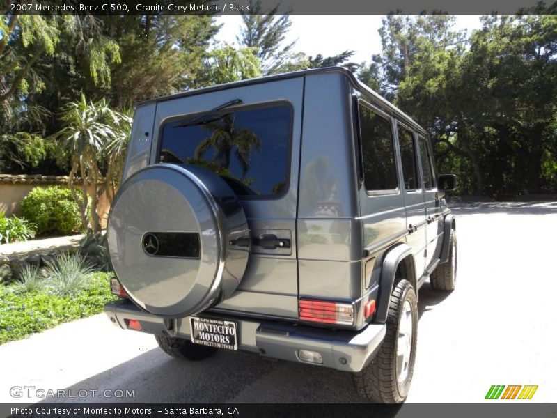 Granite Grey Metallic / Black 2007 Mercedes-Benz G 500