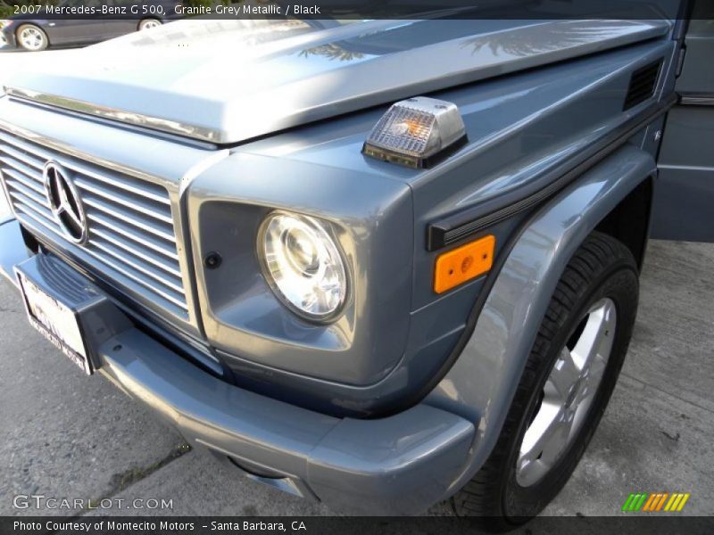 Granite Grey Metallic / Black 2007 Mercedes-Benz G 500