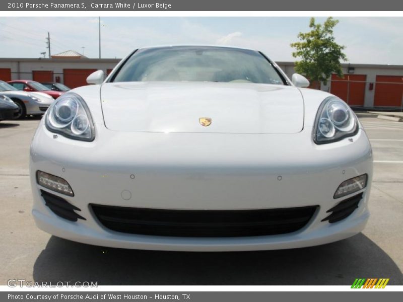 Carrara White / Luxor Beige 2010 Porsche Panamera S