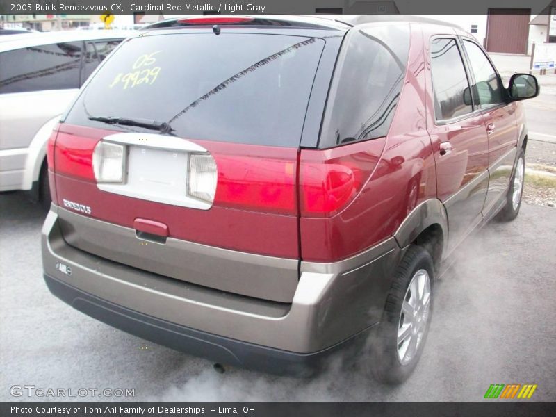 Cardinal Red Metallic / Light Gray 2005 Buick Rendezvous CX
