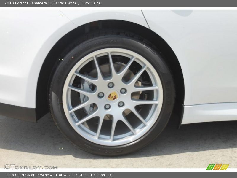 Carrara White / Luxor Beige 2010 Porsche Panamera S
