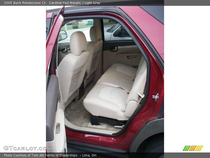 Cardinal Red Metallic / Light Gray 2005 Buick Rendezvous CX
