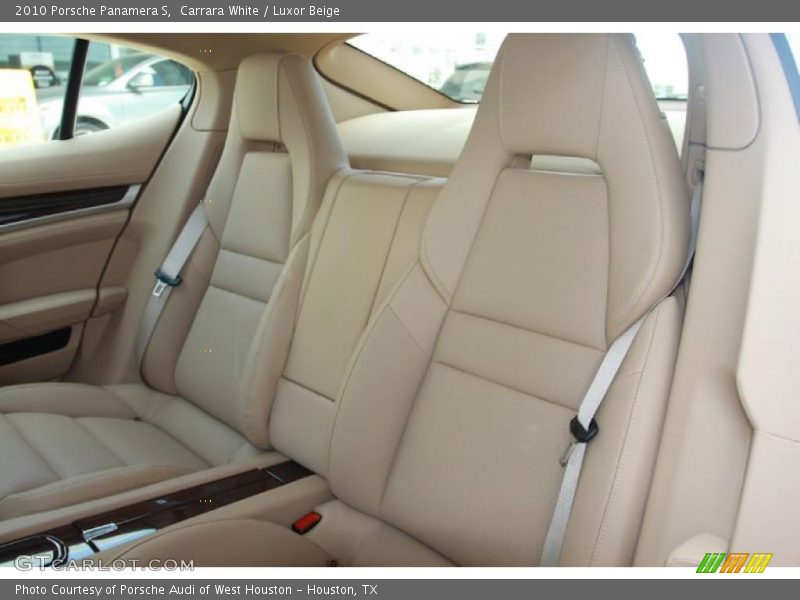 Carrara White / Luxor Beige 2010 Porsche Panamera S