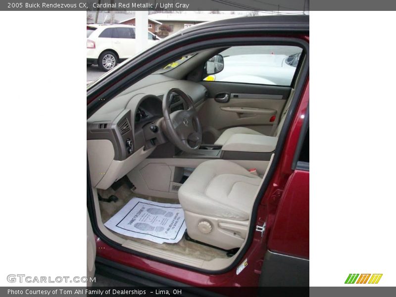 Cardinal Red Metallic / Light Gray 2005 Buick Rendezvous CX
