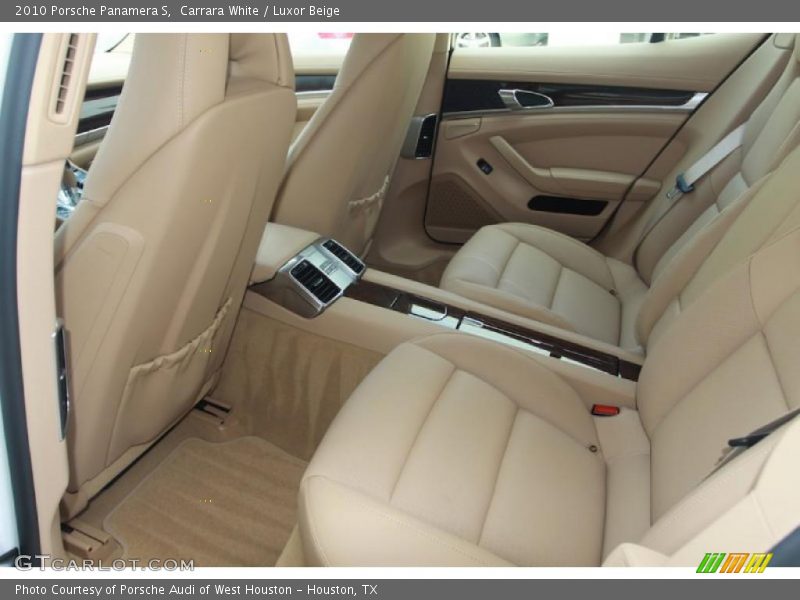 Carrara White / Luxor Beige 2010 Porsche Panamera S
