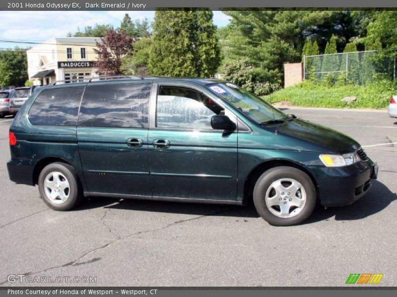 Dark Emerald / Ivory 2001 Honda Odyssey EX