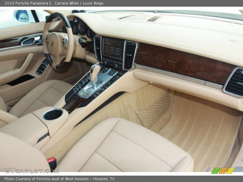 Carrara White / Luxor Beige 2010 Porsche Panamera S