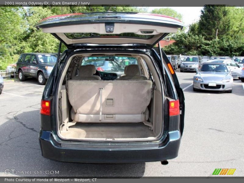 Dark Emerald / Ivory 2001 Honda Odyssey EX