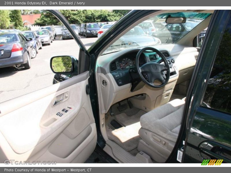 Dark Emerald / Ivory 2001 Honda Odyssey EX