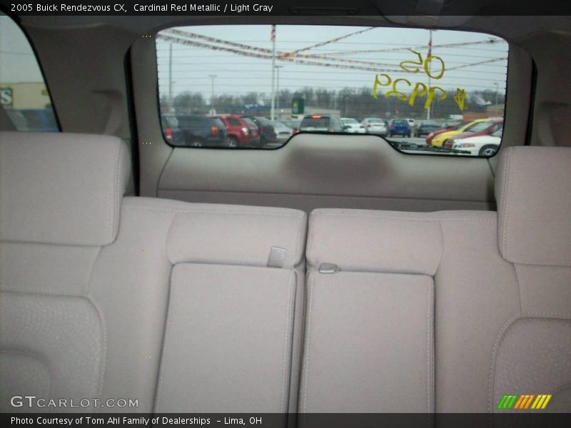 Cardinal Red Metallic / Light Gray 2005 Buick Rendezvous CX
