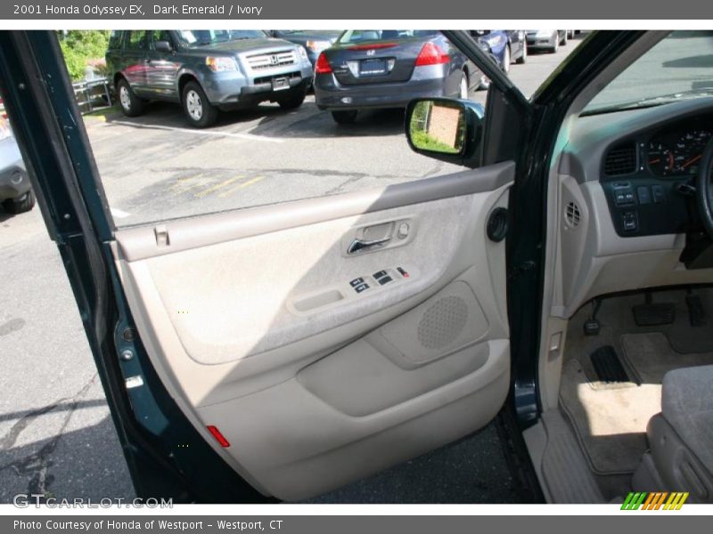 Dark Emerald / Ivory 2001 Honda Odyssey EX