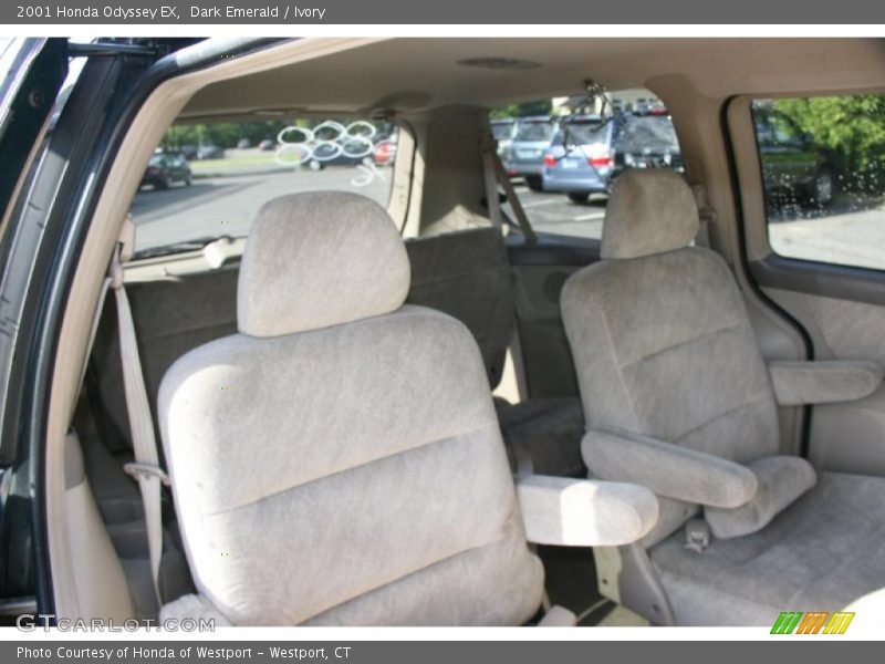 Dark Emerald / Ivory 2001 Honda Odyssey EX