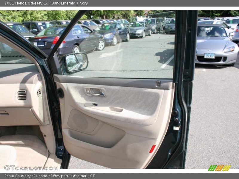 Dark Emerald / Ivory 2001 Honda Odyssey EX