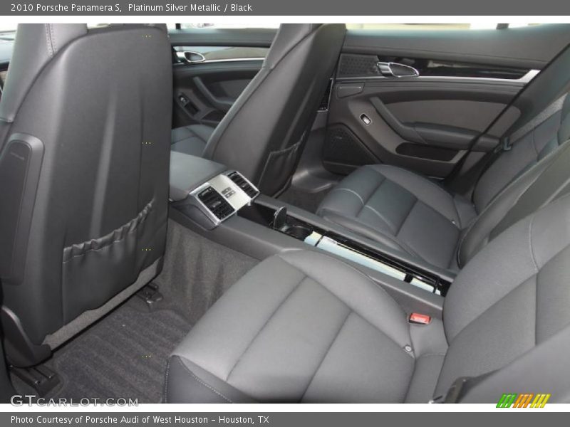 Platinum Silver Metallic / Black 2010 Porsche Panamera S