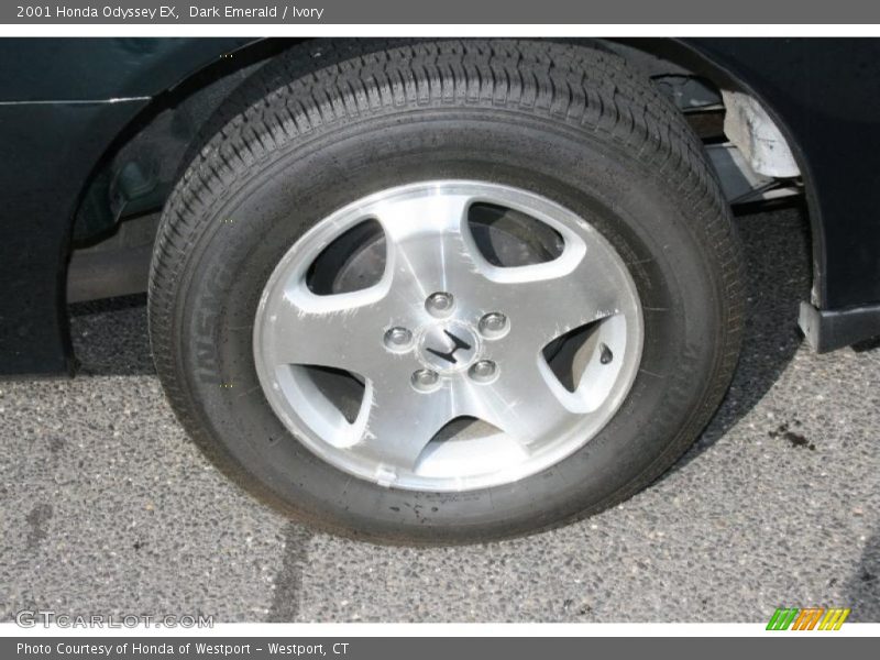 Dark Emerald / Ivory 2001 Honda Odyssey EX