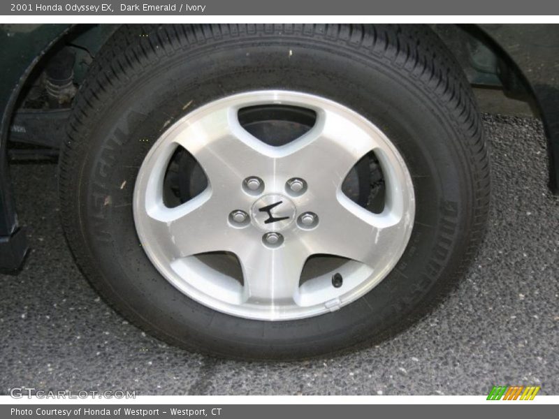 Dark Emerald / Ivory 2001 Honda Odyssey EX