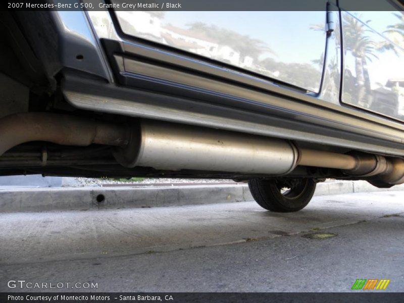 Granite Grey Metallic / Black 2007 Mercedes-Benz G 500