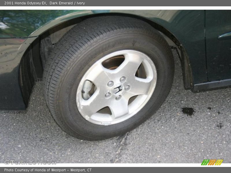 Dark Emerald / Ivory 2001 Honda Odyssey EX