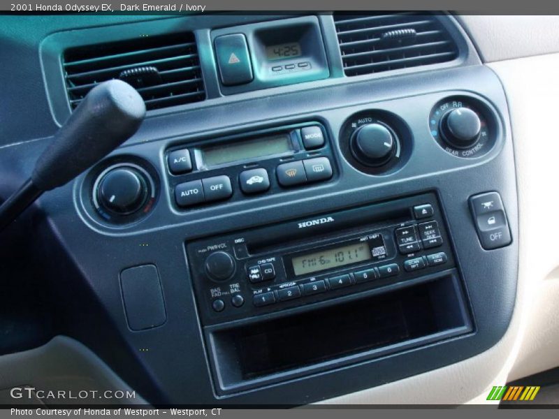 Dark Emerald / Ivory 2001 Honda Odyssey EX