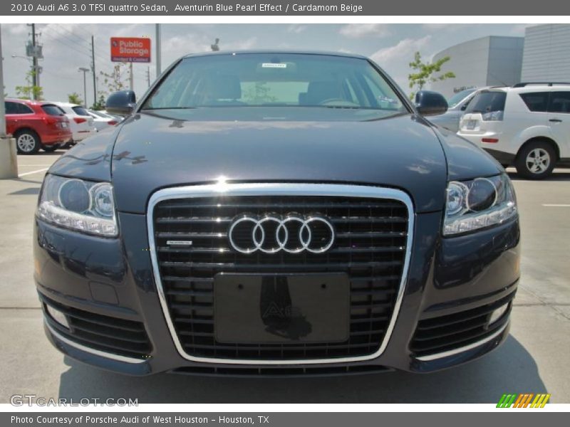 Aventurin Blue Pearl Effect / Cardamom Beige 2010 Audi A6 3.0 TFSI quattro Sedan