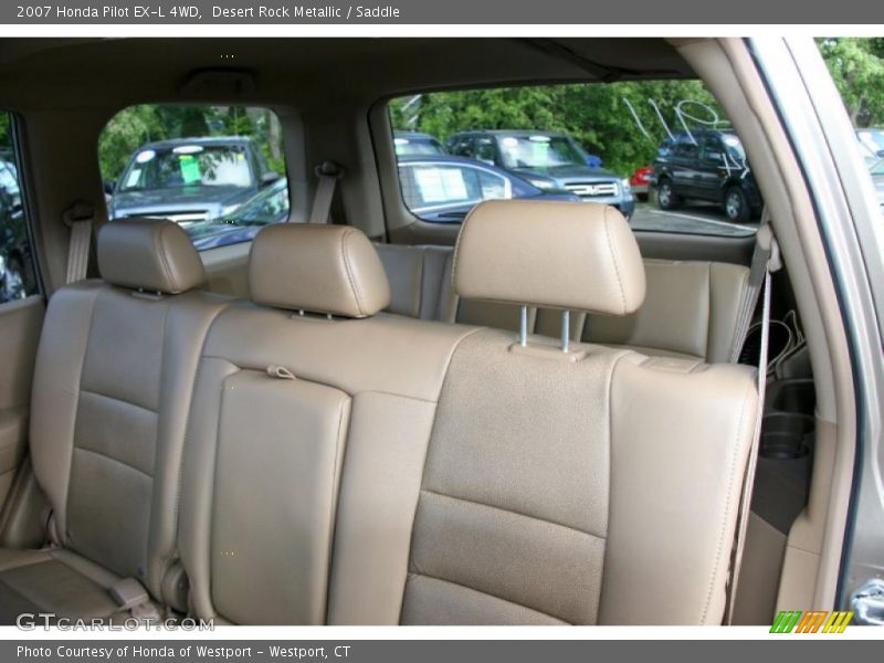 Desert Rock Metallic / Saddle 2007 Honda Pilot EX-L 4WD
