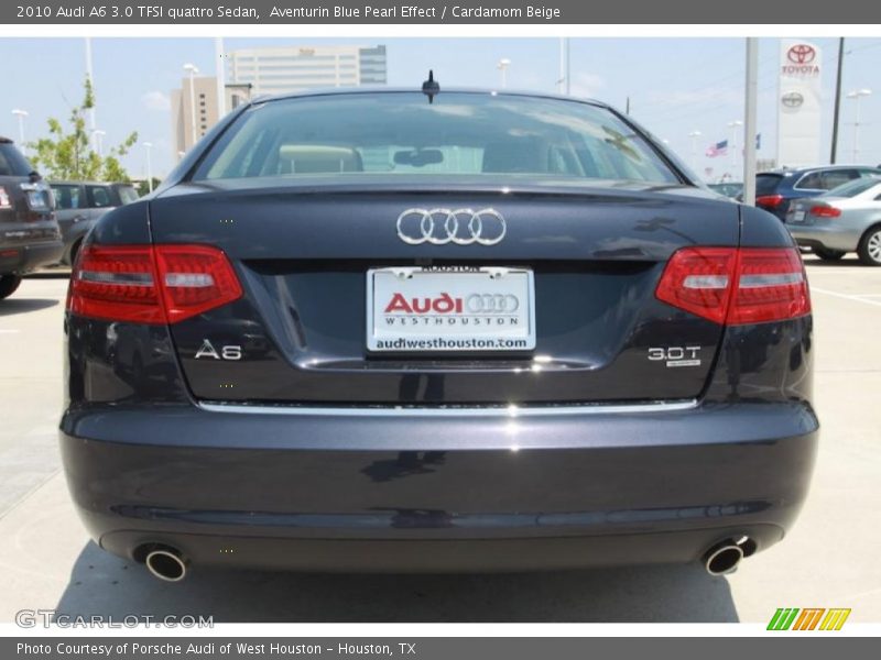Aventurin Blue Pearl Effect / Cardamom Beige 2010 Audi A6 3.0 TFSI quattro Sedan