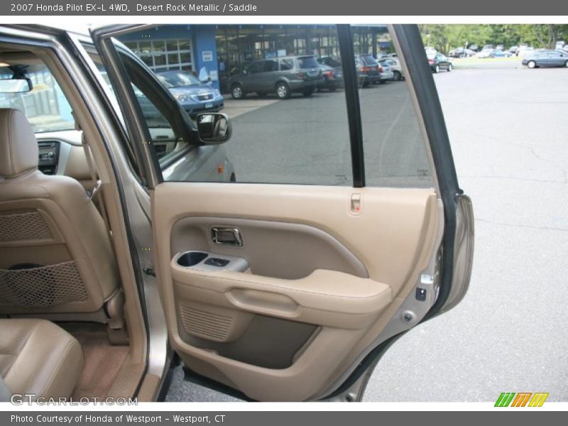 Desert Rock Metallic / Saddle 2007 Honda Pilot EX-L 4WD