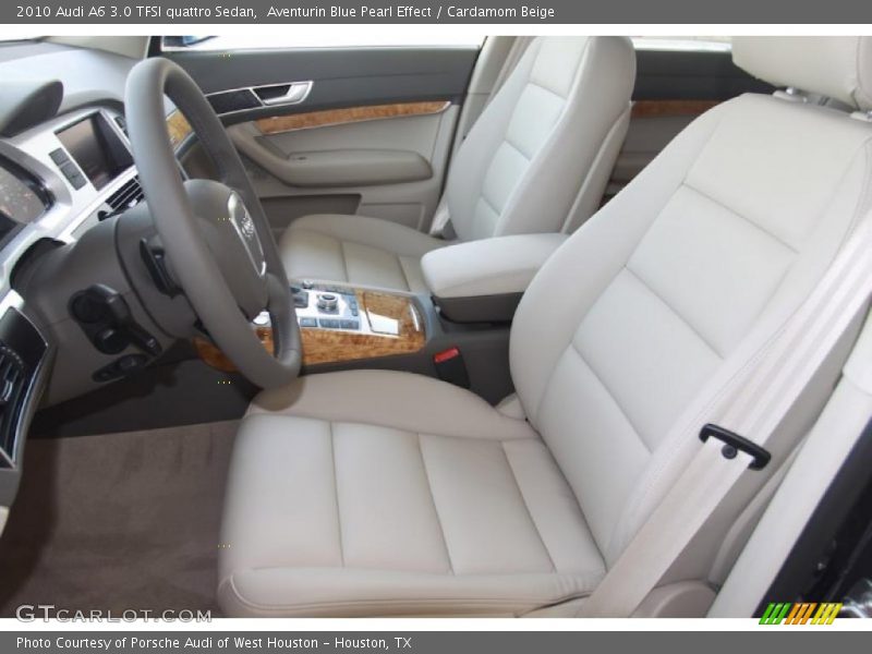 Aventurin Blue Pearl Effect / Cardamom Beige 2010 Audi A6 3.0 TFSI quattro Sedan
