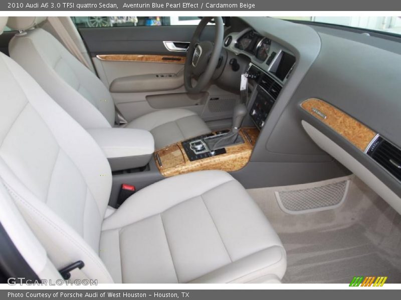 Aventurin Blue Pearl Effect / Cardamom Beige 2010 Audi A6 3.0 TFSI quattro Sedan