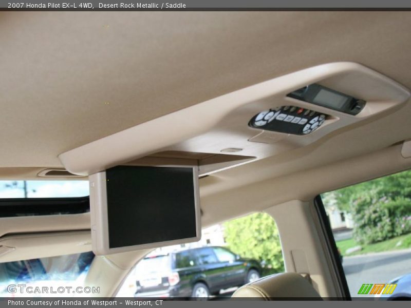 Desert Rock Metallic / Saddle 2007 Honda Pilot EX-L 4WD