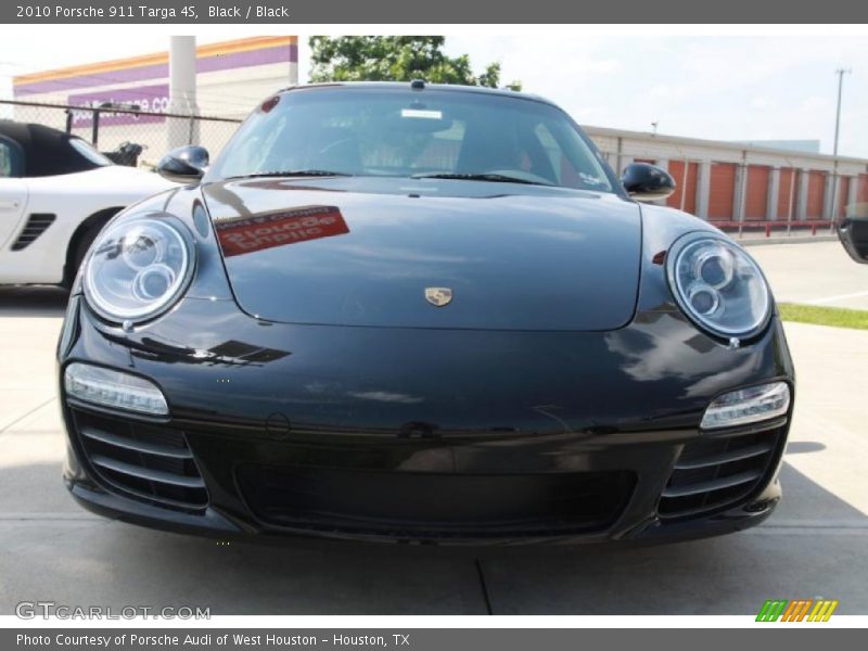 Black / Black 2010 Porsche 911 Targa 4S
