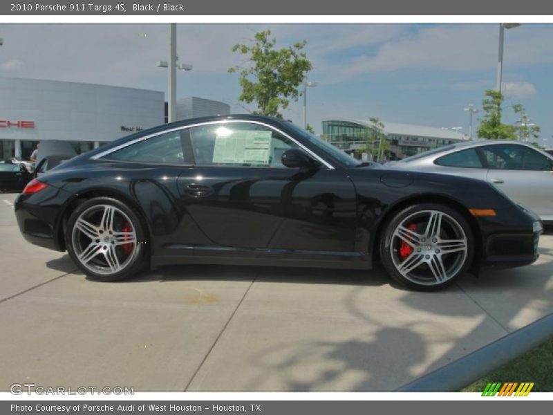 Black / Black 2010 Porsche 911 Targa 4S