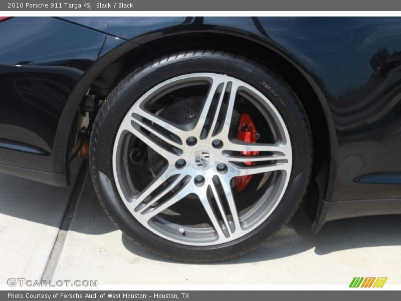 Black / Black 2010 Porsche 911 Targa 4S