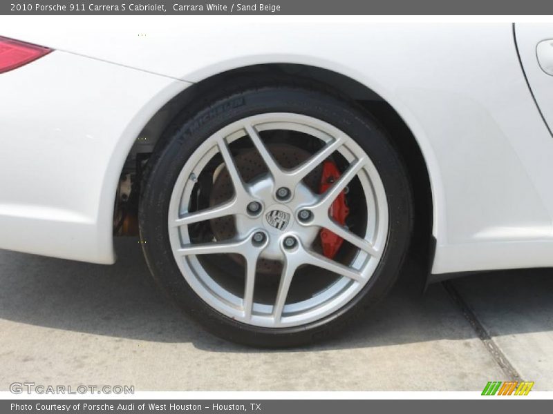 Carrara White / Sand Beige 2010 Porsche 911 Carrera S Cabriolet
