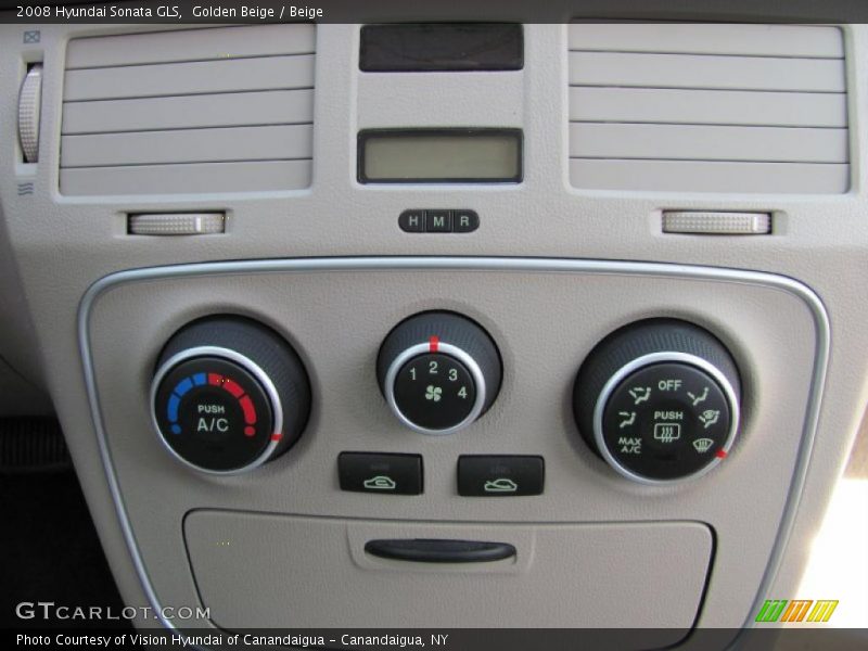Golden Beige / Beige 2008 Hyundai Sonata GLS